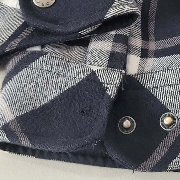 Orvis Fleeced Lined Plaid Flannel Pinnacle Shirt Jacket - Size XXL - Picture 14 of 15